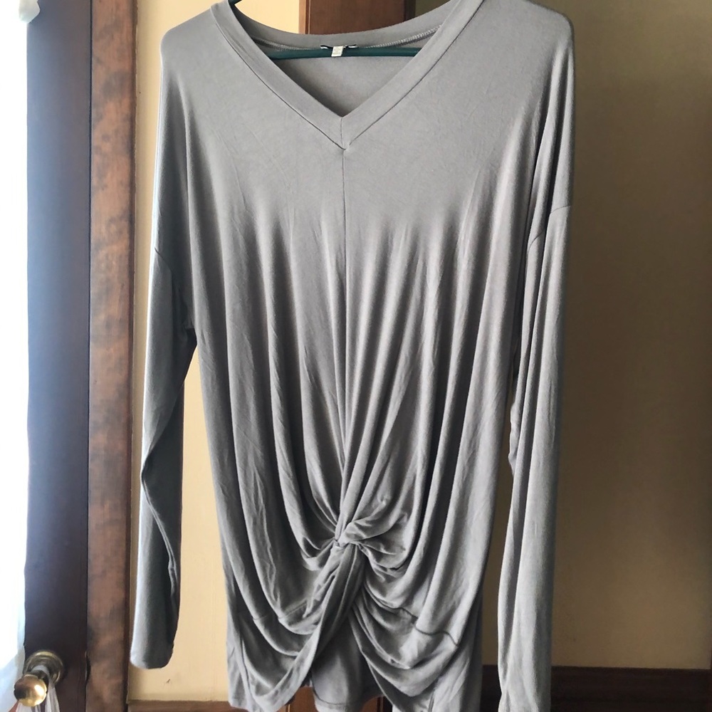 Luxe Knot Front Longsleeve